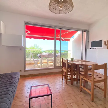 Daire Pacific 1-studio Cabine, Vue Mer, Parking La Grande Motte