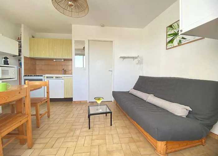 Pacific 1-studio Cabine, Vue Mer, Parking La Grande-Motte