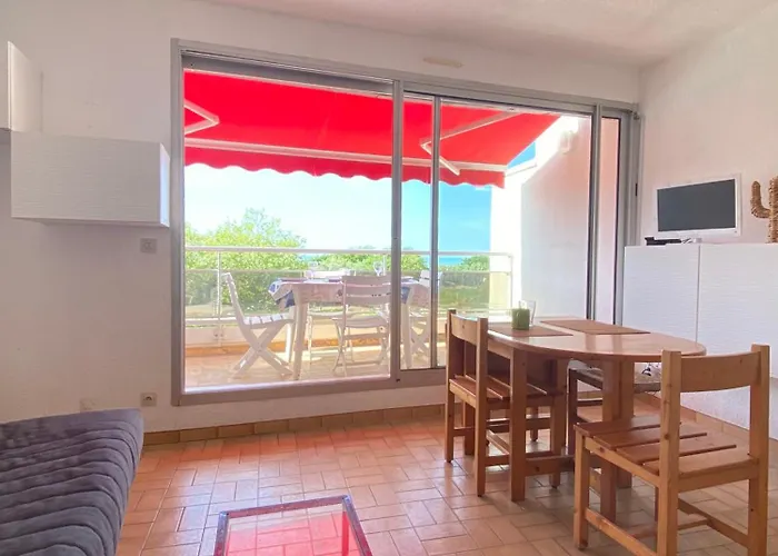 Apartamento Pacific 1-studio Cabine, Vue Mer, Parking La Grande-Motte